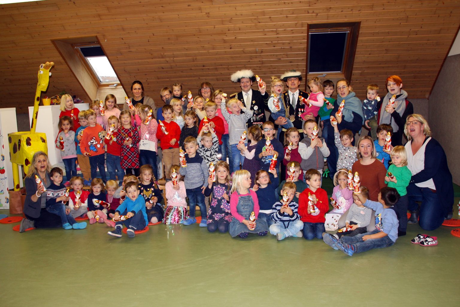 St. Stephanus Gilde verteilt wieder Nikoläuse im Kindergarten